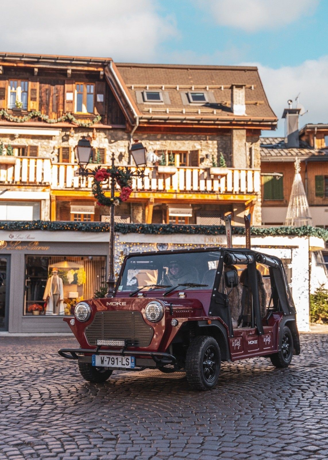 Snow Moke by BIG à Megève pour Moke France et Le Piaf