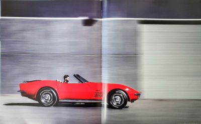 Voiture américaine, magazine Chevrolet - L'esprit américain, BIG dans la presse, voiture américaine année 70, Chevrolet Corvette C3 Convertible 1971