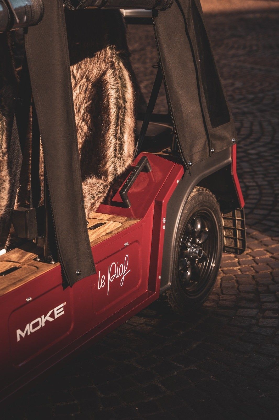 Détail Snow Moke Le Piaf Megève par BIG Customs